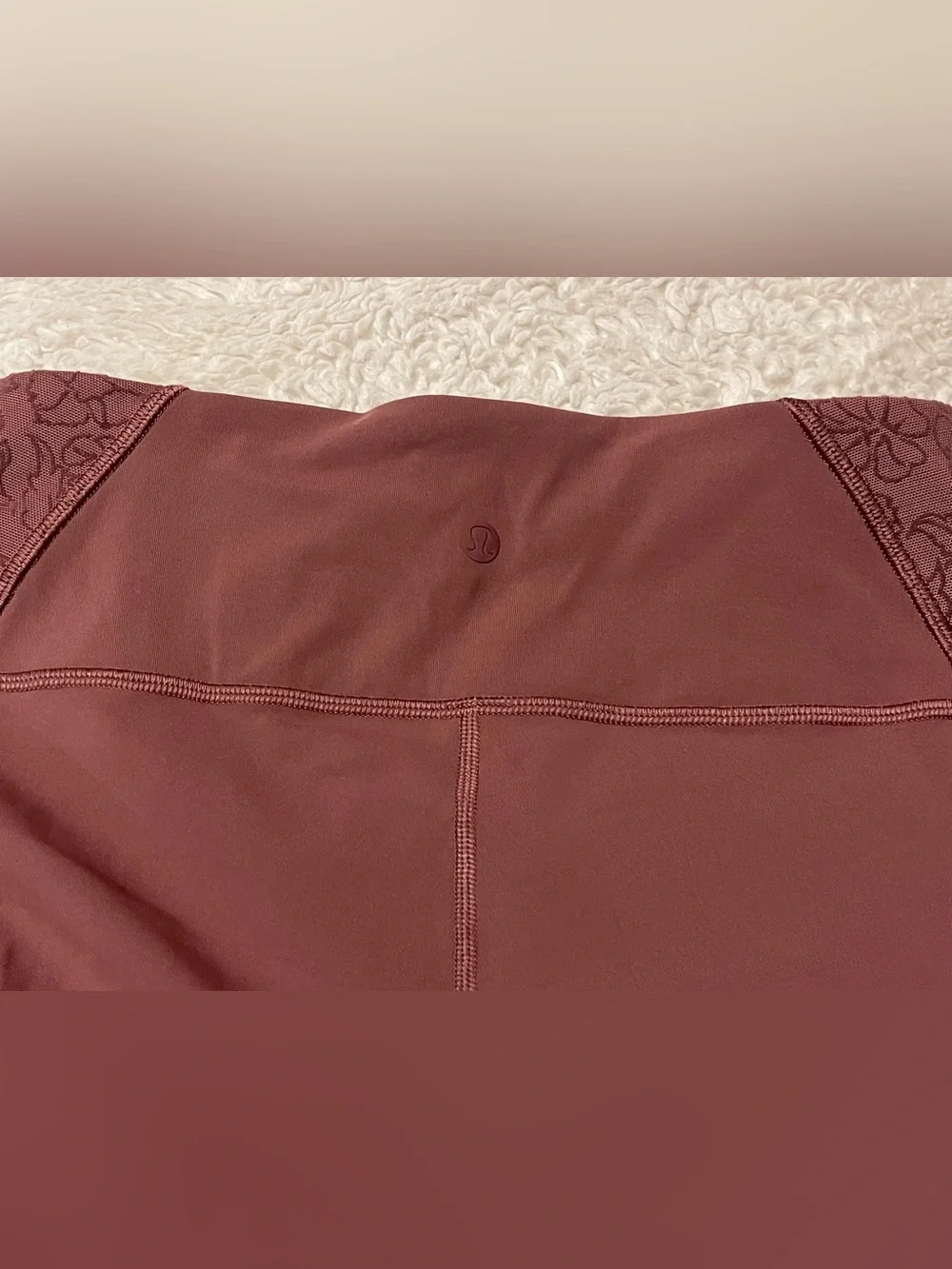 Lululemon Wunder Under High-Rise Tight Flocked 28